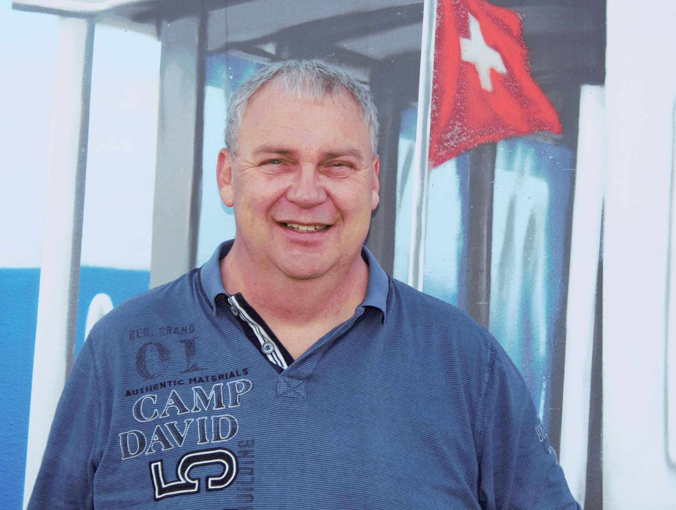 René Didden, Gastgeber und Schiffsführer bei Rhytaxi Basel